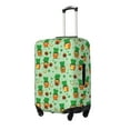 thumbnail image 1 of Fotbe St. Patrick's day Luggage Cover Protector, Suitcase Protector，Scratch and Dirt Resistant, Fits 18-32 Inch Luggage-Large, 1 of 7
