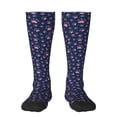 thumbnail image 1 of Fotbe Star Dog Paw print Women's Men's Novelty Crew Socks Cotton Socks Knee High Socks for Walking,Running,Nurses,Pregnancy, 1 of 9