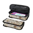 thumbnail image 1 of Fotbe Starfishes On Seashells Pattern Pencil Case,Canvas Pen Case, Multi- Slot Pencil Pouch, Portable Pencil Bag, Pen Case for& Office, Makeup Bag ,Zipper Pouch, 1 of 6