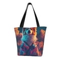 thumbnail image 1 of Fotbe Starry Sky White Cloud Puppy Pattern Beach Tote,Shoulder Handbag,Spacious Tote Bag,Lightweight Travel Bag,Versatile Shopping Bag, 1 of 9