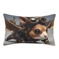 thumbnail image 1 of Fotbe Steampunk Squirrel Pilot Pillow Cases - Envelope Closure - Luxury, Extra Soft, Cooling Pillow Covers - Wrinkle, Fade, Stain Resistant-20"x30", 1 of 8
