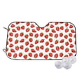 thumbnail image 1 of Fotbe Strawberries Car Windshield Sunshade | Sun Visor Protector Front Window Shade, Keeps Out UV Rays, Keeps Your Vehicle Cool-Medium, 1 of 7