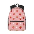 thumbnail image 1 of Fotbe Strawberries Lightweight Casual Laptop Backpack for Men and Women, Daily use Waterproof backpack, Backpack for College, 1 of 8