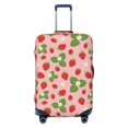 thumbnail image 1 of Fotbe Strawberries Luggage Cover Protector,Suitcase Protector,Scratch and Dirt Resistant,Fits 18-32 Inch Luggage-X-Large, 1 of 9