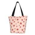 thumbnail image 1 of Fotbe Strawberries Pattern Beach Tote,Shoulder Handbag,Spacious Tote Bag,Lightweight Travel Bag,Versatile Shopping Bag, 1 of 9