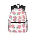 thumbnail image 1 of Fotbe Strawberry Lightweight Casual Laptop Backpack for Men and Women, Daily use Waterproof backpack, Backpack for College, 1 of 7