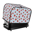 thumbnail image 1 of Fotbe Strawberry for Two Slice Toaster Cover, Fingerprint Protector, Super Soft Appliance Cover And Dust Cover,Bread Dust Cover & Fingerprint Protection, 1 of 7