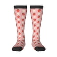 thumbnail image 1 of Fotbe Strawberry print Women's Men's Novelty Crew Socks Cotton Socks Knee High Socks for Walking,Running,Nurses,Pregnancy, 1 of 8