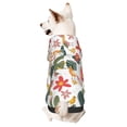 thumbnail image 1 of Fotbe Summer Cactus With Blooming Print Small Dog Sweater Hoodies Pet Grey Hooded Soft Fleece Sweatshirts with Pocket Fall Winter Puppy Cat Sweaters Warm Clothes-Medium, 1 of 7