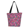 thumbnail image 1 of Fotbe Summer Flamingo Pattern Beach Tote,Shoulder Handbag,Spacious Tote Bag,Lightweight Travel Bag,Versatile Shopping Bag, 1 of 9