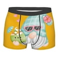 thumbnail image 1 of Fotbe Summer Gnome,Cute Gnome Men’s Total Support Pouch Boxer Briefs, X-Temp Cooling, Moisture-Wicking Underwear, Regular, Long-leg and Trunk-X-Large, 1 of 9