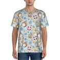 thumbnail image 1 of Fotbe Summer Time With Gnome Baseball Jersey Shirt for Men and Women, Casual Short Sleeves Button Down T-Shirt-3X-Large, 1 of 9