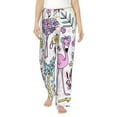 thumbnail image 1 of Fotbe Summer with Flamingo Women's Pajama Pants,Sleepwear Pants,Pj Bottoms Drawstring And Pockets-Medium, 1 of 9