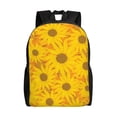 thumbnail image 1 of Fotbe Sun Flowers Travel Laptop Backpack, Business Slim Sturdy Laptops Backpack, Water Resistant College School Computer Bag Gift for Men & Women Fits 15.6 Inch Notebook, 1 of 8