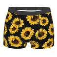 thumbnail image 1 of Fotbe Sunflower 6 Men’s Total Support Pouch Boxer Briefs, X-Temp Cooling, Moisture-Wicking Underwear, Regular, Long-leg and Trunk-, 1 of 9
