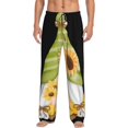 thumbnail image 1 of Fotbe Sunflower Gnomes Men's Pajama Pants,Sleepwear Pants,Pj Bottoms Drawstring And Pockets-X-Large, 1 of 7