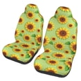 thumbnail image 1 of Fotbe Sunflower Leaves Pattern Automotive Seat Covers for Cars Trucks and SUVs – Car Seat Covers for Front Seats,Protective Seat Covers,Vehicle Seat Covers, Set of 2, 1 of 9
