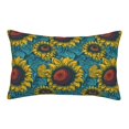 thumbnail image 1 of Fotbe Sunflowers Pillow Cases - Envelope Closure - Luxury, Extra Soft, Cooling Pillow Covers - Wrinkle, Fade, Stain Resistant-14"x20", 1 of 8