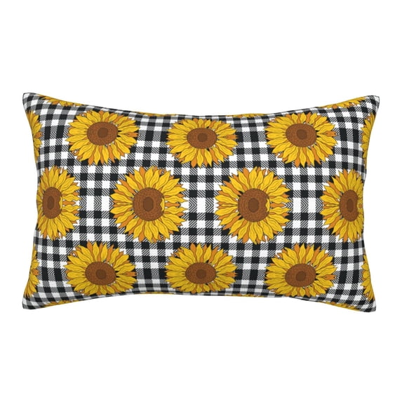 Fotbe Sunflowers Pillow Cases - Envelope Closure - Luxury, Extra Soft, Cooling Pillow Covers - Wrinkle, Fade, Stain Resistant-20"x30"