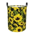 thumbnail image 1 of Fotbe Sunflowers In Vintage Laundry Basket with Handles, Waterproof Large Laundry Hamper, Wash Bag for Corner Dorm, Rolling Laundry Basket with Handles-Small, 1 of 8