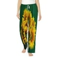 thumbnail image 1 of Fotbe Sunflowers in Bucket Women's Pajama Pants,Sleepwear Pants,Pj Bottoms Drawstring And Pockets-XX-Large, 1 of 9