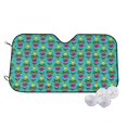 thumbnail image 1 of Fotbe Sunmmer Cat Car Windshield Sunshade | Sun Visor Protector Front Window Shade, Keeps Out UV Rays, Keeps Your Vehicle Cool-Medium, 1 of 7