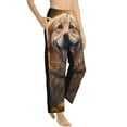 thumbnail image 1 of Fotbe Sunset Daisy Dog Women's Pajama Pants,Sleepwear Pants,Pj Bottoms Drawstring And Pockets-X-Large, 1 of 7