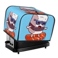 thumbnail image 1 of Fotbe Sushi Salmon Surfing for Four Slice Toaster Cover, Fingerprint Protector, Super Soft Appliance Cover And Dust Cover,Bread Dust Cover & Fingerprint Protection, 1 of 7
