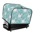 thumbnail image 1 of Fotbe Swan And Flowers4 for Four Slice Toaster Cover, Fingerprint Protector, Super Soft Appliance Cover And Dust Cover,Bread Dust Cover & Fingerprint Protection, 1 of 7