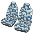 thumbnail image 1 of Fotbe Swan Birds Pattern Automotive Seat Covers for Cars Trucks and SUVs – Car Seat Covers for Front Seats,Protective Seat Covers,Vehicle Seat Covers, Set of 2, 1 of 9