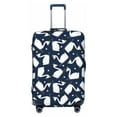 thumbnail image 1 of Fotbe Swan Luggage Cover Protector,Suitcase Protector,Scratch and Dirt Resistant,Fits 18-32 Inch Luggage-Small, 1 of 9