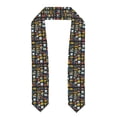 thumbnail image 1 of Fotbe Teeth Printed Class of 2024 Graduation Stole, 1 of 7
