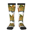 thumbnail image 1 of Fotbe Thanksgiving Truck print Women's Men's Novelty Crew Socks Cotton Socks Knee High Socks for Walking,Running,Nurses,Pregnancy, 1 of 9
