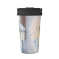 thumbnail image 1 of Fotbe The Cat Looks in the Mirror Printed Insulated Travel Coffee Mug Spill Proof Leak Proof Stainless Steel Coffee Tumbler Reusable Coffee Cups with Lids Thermos, 1 of 8