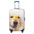 thumbnail image 1 of Fotbe The Dog Is Sitting In A Bubble Bath Luggage Cover Protector,Suitcase Protector,Scratch and Dirt Resistant,Fits 18-32 Inch Luggage-Large, 1 of 8