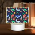 thumbnail image 1 of Fotbe The Underwater World Pattern Acrylic Night Light Gift with 3 Color ModesTouch-Sensitive LED Lamp Perfect Gift for Mother's Day, Birthday, or Christmas, 1 of 9