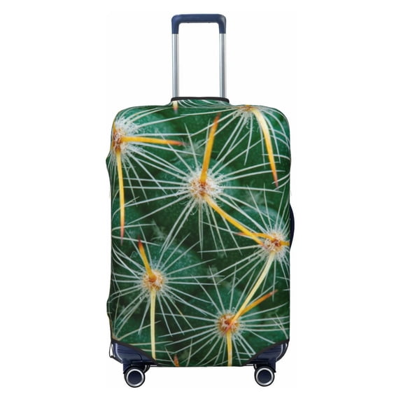 Fotbe Thorns Of Macro Cactus Luggage Cover Protector,Suitcase Protector,Scratch and Dirt Resistant,Fits 18-32 Inch Luggage-Large