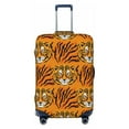 thumbnail image 1 of Fotbe Tiger Luggage Cover Protector,Suitcase Protector,Scratch and Dirt Resistant,Fits 18-32 Inch Luggage-Small, 1 of 9