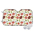 thumbnail image 1 of Fotbe Tomatoes Car Windshield Sunshade | Sun Visor Protector Front Window Shade, Keeps Out UV Rays, Keeps Your Vehicle Cool-Medium, 1 of 7