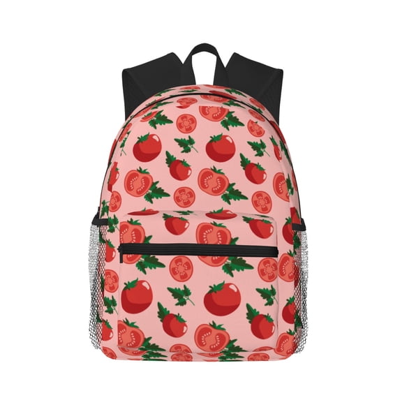 Fotbe Tomatoes Lightweight Casual Laptop Backpack for Men and Women, Daily use Waterproof backpack, Backpack for College