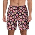 thumbnail image 1 of Fotbe Tomatoes Men’s Swim Trunks Quick Dry Swim Shorts Board Shorts with Mesh Lining-3X-Large, 1 of 9