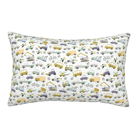 Fotbe Transport 1 Pillow Cases - Envelope Closure - Luxury, Extra Soft, Cooling Pillow Covers - Wrinkle, Fade, Stain Resistant-14"x20"