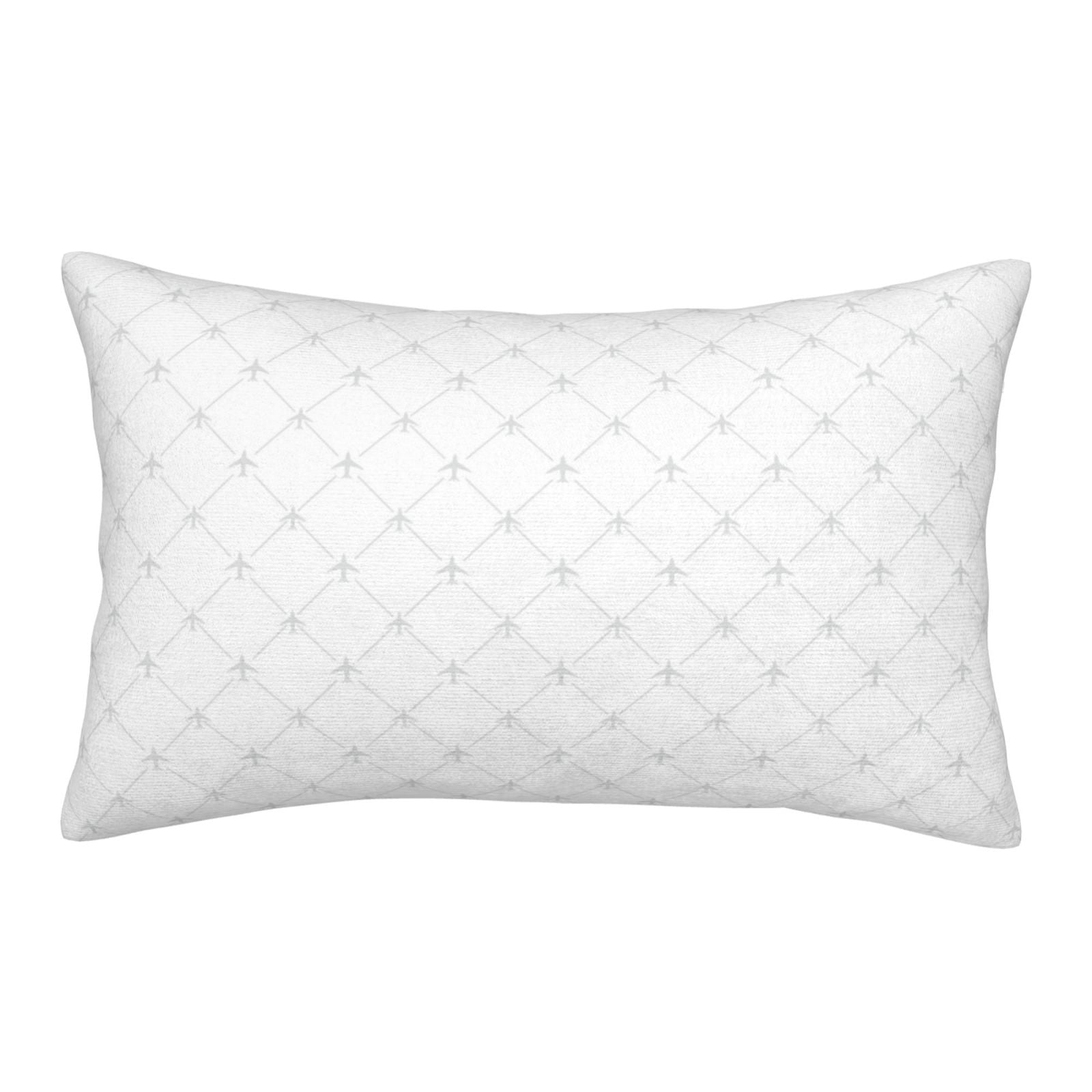 Fotbe Travel Around The World Airplane Pillow Cases Envelope Closure