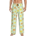 thumbnail image 1 of Fotbe Tree Palms Lemon Men's Pajama Pants,Sleepwear Pants,Pj Bottoms Drawstring And Pockets-X-Large, 1 of 9