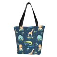 thumbnail image 1 of Fotbe Tropical Animals Pattern Beach Tote,Shoulder Handbag,Spacious Tote Bag,Lightweight Travel Bag,Versatile Shopping Bag, 1 of 9