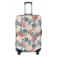 thumbnail image 1 of Fotbe Tropical Leaves Luggage Cover Protector,Suitcase Protector,Scratch and Dirt Resistant,Fits 18-32 Inch Luggage-Small, 1 of 9