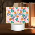 thumbnail image 1 of Fotbe Tropical Plants Pattern Acrylic Night Light Gift with 3 Color ModesTouch-Sensitive LED Lamp Perfect Gift for Mother's Day, Birthday, or Christmas, 1 of 9