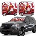 thumbnail image 1 of Fotbe Truck With Gnomes 2-Piece Car Windshield Sun Shade | Sun Blocker for Car Windshield | Foldable Automotive Interior Accessories for Sun Protection-Small, 1 of 7