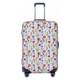 thumbnail image 1 of Fotbe Tulips Flowers Luggage Cover Protector,Suitcase Protector,Scratch and Dirt Resistant,Fits 18-32 Inch Luggage-Large, 1 of 9