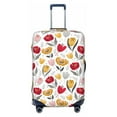 thumbnail image 1 of Fotbe Tulips Flowers Luggage Cover Protector,Suitcase Protector,Scratch and Dirt Resistant,Fits 18-32 Inch Luggage-X-Large, 1 of 9